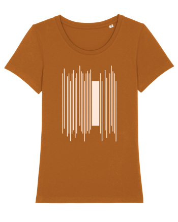 Abstract Lines Roasted Orange