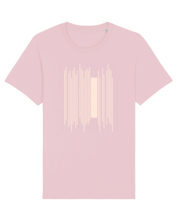 Abstract Lines Cotton Pink