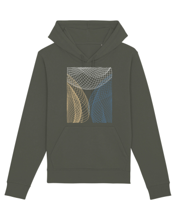 Abstract Net Khaki
