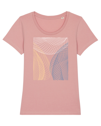 Abstract Net Canyon Pink