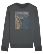 Abstract Net Bluză mânecă lungă Unisex Rise