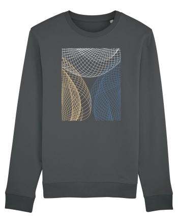 Abstract Net Anthracite