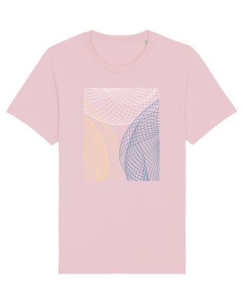 Abstract Net Cotton Pink