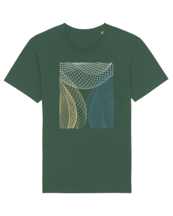 Abstract Net Bottle Green