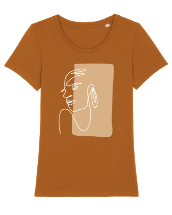 Abstract Portret Roasted Orange
