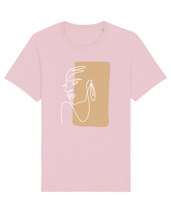 Abstract Portret Cotton Pink