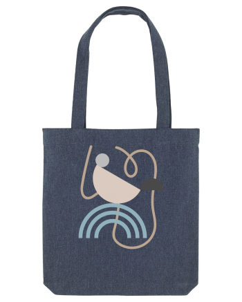 Abstract Ramen Midnight Blue