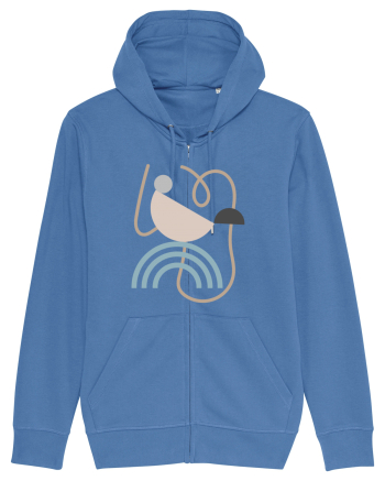 Abstract Ramen Bright Blue