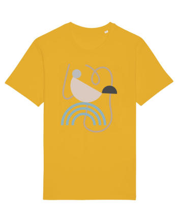 Abstract Ramen Spectra Yellow
