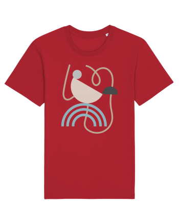 Abstract Ramen Red