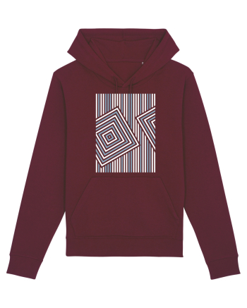 Abstract Reality Burgundy