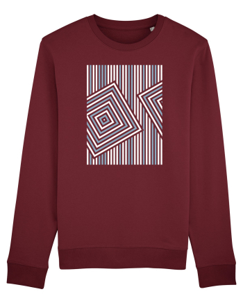 Abstract Reality Burgundy