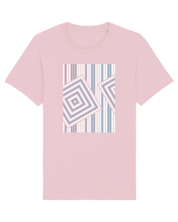 Abstract Reality Cotton Pink