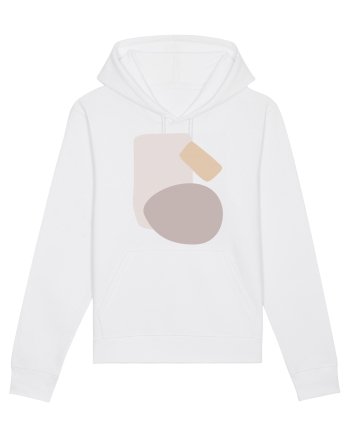 Abstract Simple Shapes White