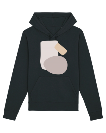 Abstract Simple Shapes Black