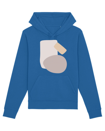 Abstract Simple Shapes Royal Blue