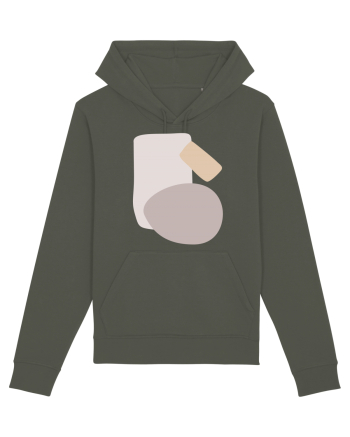 Abstract Simple Shapes Khaki