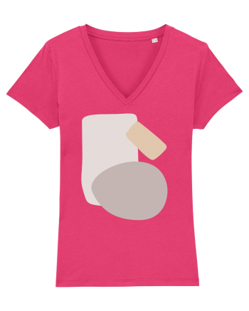 Abstract Simple Shapes Raspberry