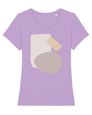 Abstract Simple Shapes Lavender Dawn