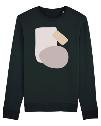 Abstract Simple Shapes Black