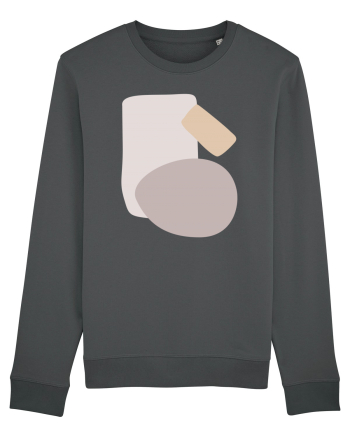Abstract Simple Shapes Anthracite