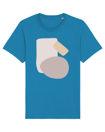 Abstract Simple Shapes Azur