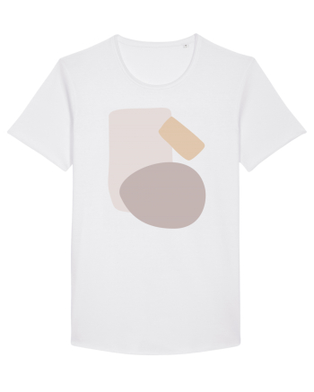 Abstract Simple Shapes White