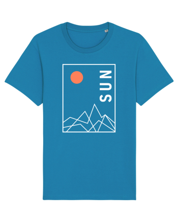 Abstract Sun and Mountains Azur