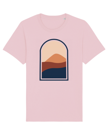 Abstract View Cotton Pink