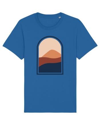 Abstract View Royal Blue