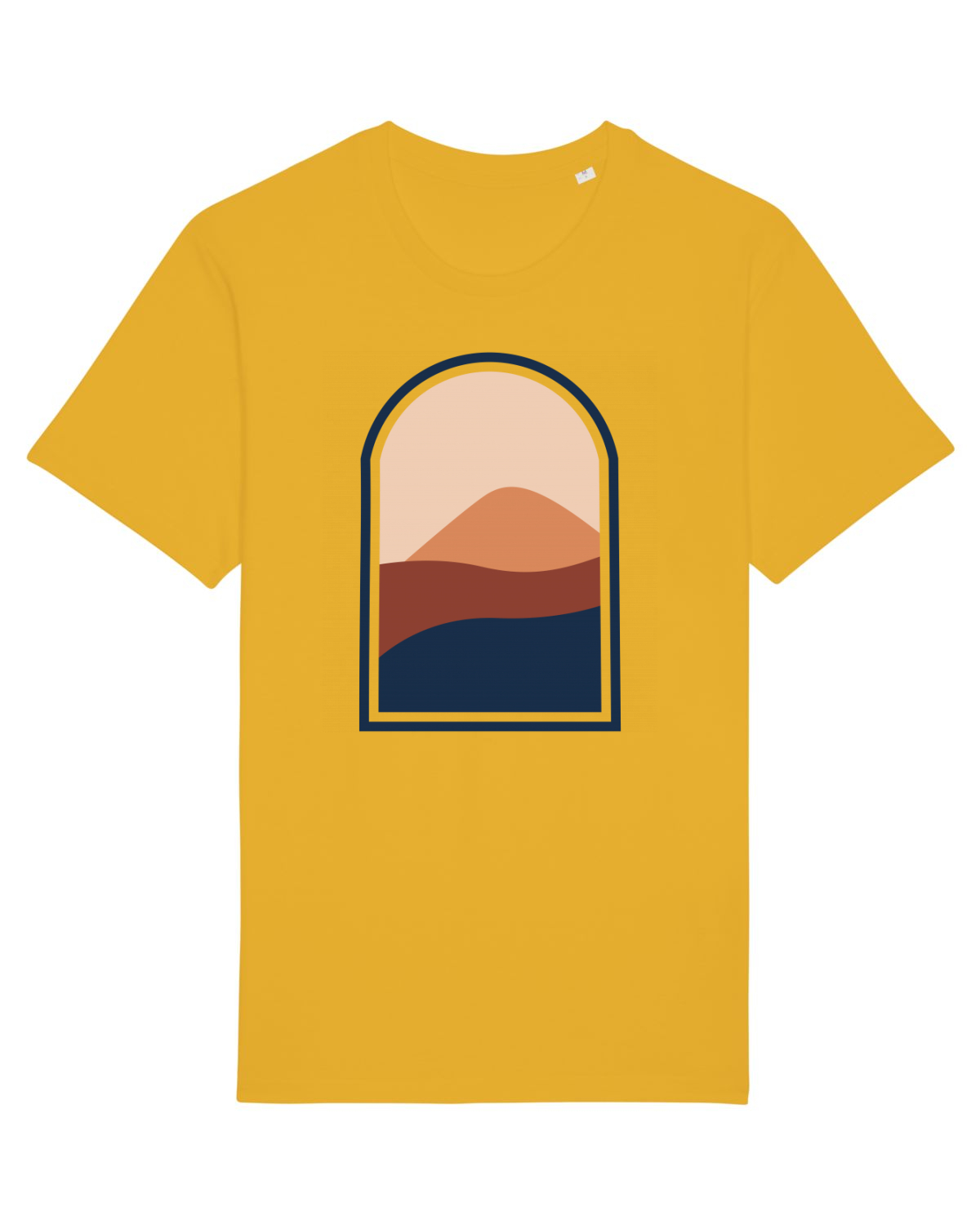 Tricou mânecă scurtă Unisex Rocker Spectra Yellow