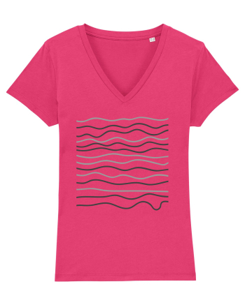 Abstract Waves Raspberry