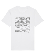 Abstract Waves Tricou mânecă scurtă Unisex Rocker