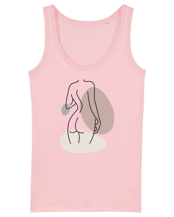 Abstract Woman Body Cotton Pink