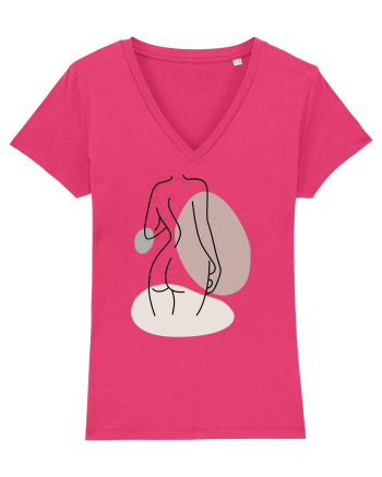 Abstract Woman Body Raspberry