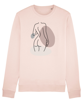 Abstract Woman Body Candy Pink