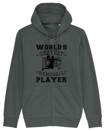 World'S Okayest Handball Player Anthracite
