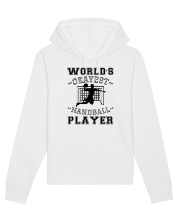 World'S Okayest Handball Player White