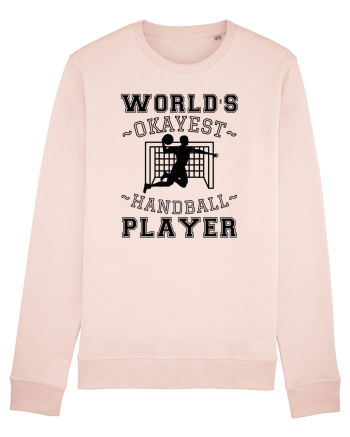 World'S Okayest Handball Player Candy Pink