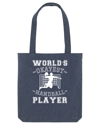 World'S Okayest Handball Player Midnight Blue