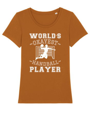 World'S Okayest Handball Player Roasted Orange