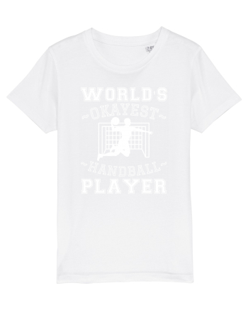 World'S Okayest Handball Player White