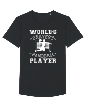 World'S Okayest Handball Player Black