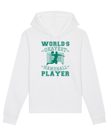 World'S Okayest Handball Player White