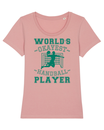 World'S Okayest Handball Player Canyon Pink