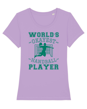World'S Okayest Handball Player Lavender Dawn
