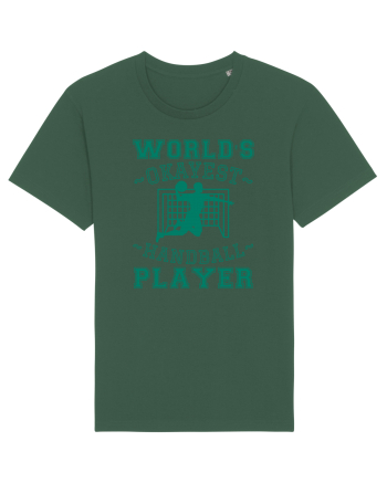 World'S Okayest Handball Player Bottle Green