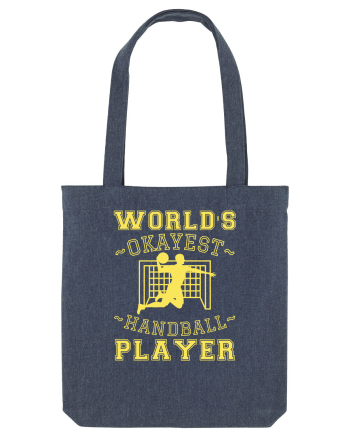 World'S Okayest Handball Player Midnight Blue