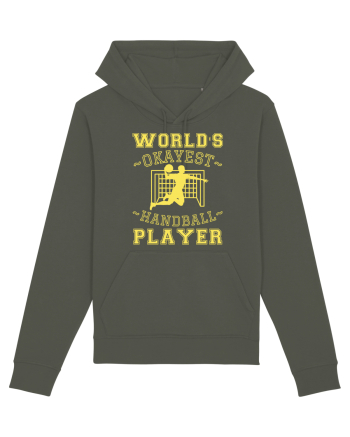 World'S Okayest Handball Player Khaki