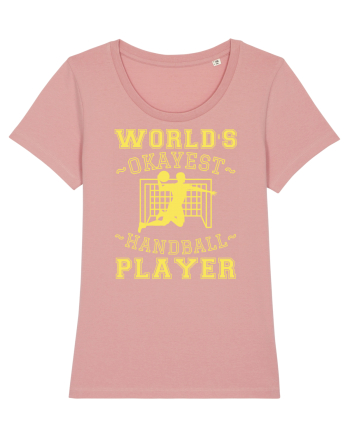 World'S Okayest Handball Player Canyon Pink